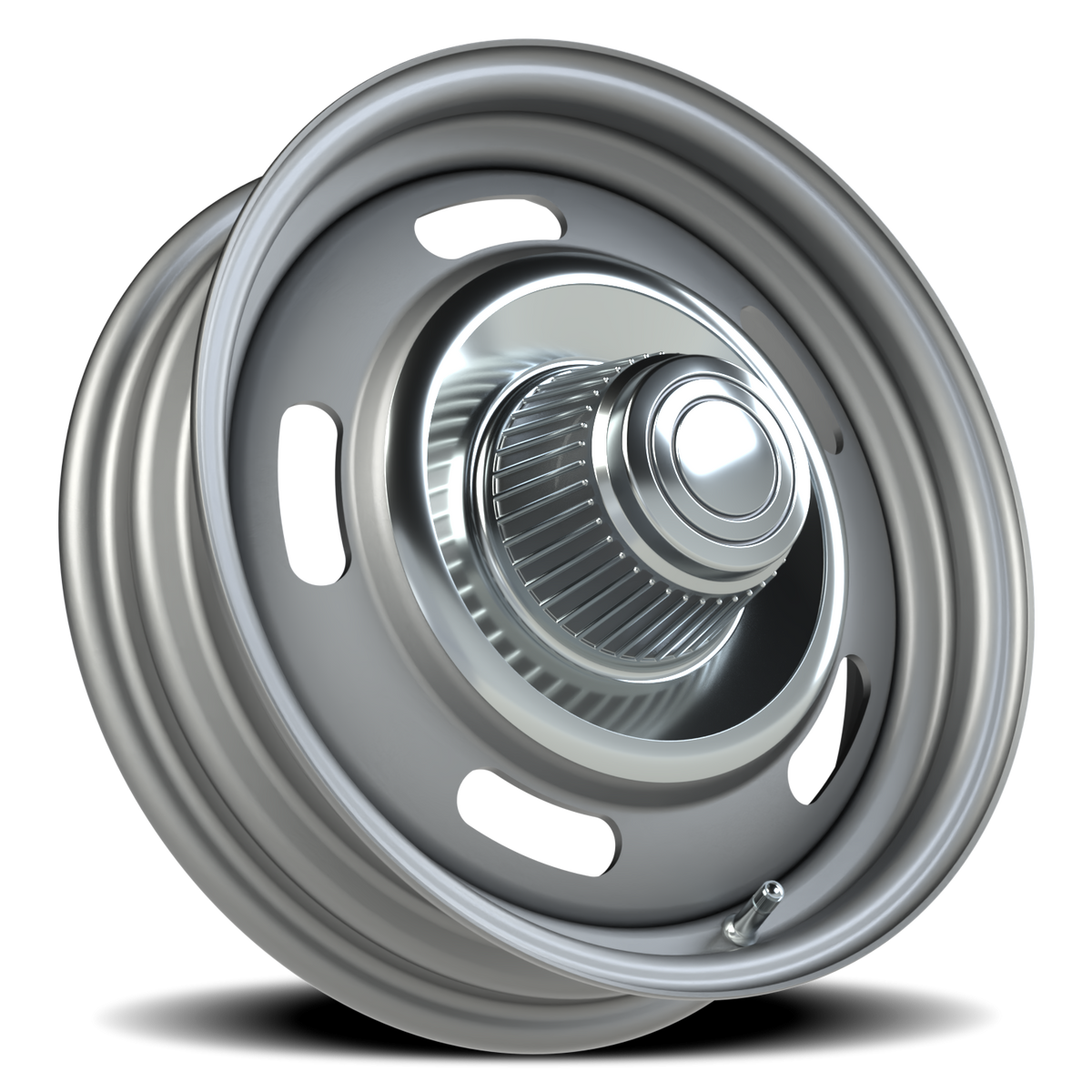 Vision Wheel 55 Silver 15x4 0 5x120.65mm 81.7mm - Wheelwiz