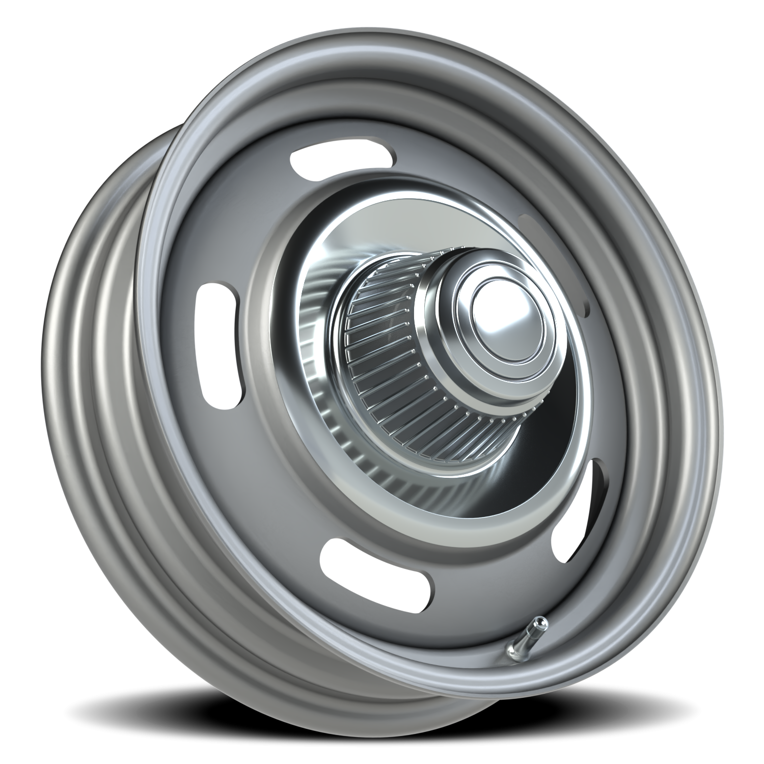 Vision Wheel 55 Silver 15x4 0 5x120.65mm 81.7mm - Wheelwiz