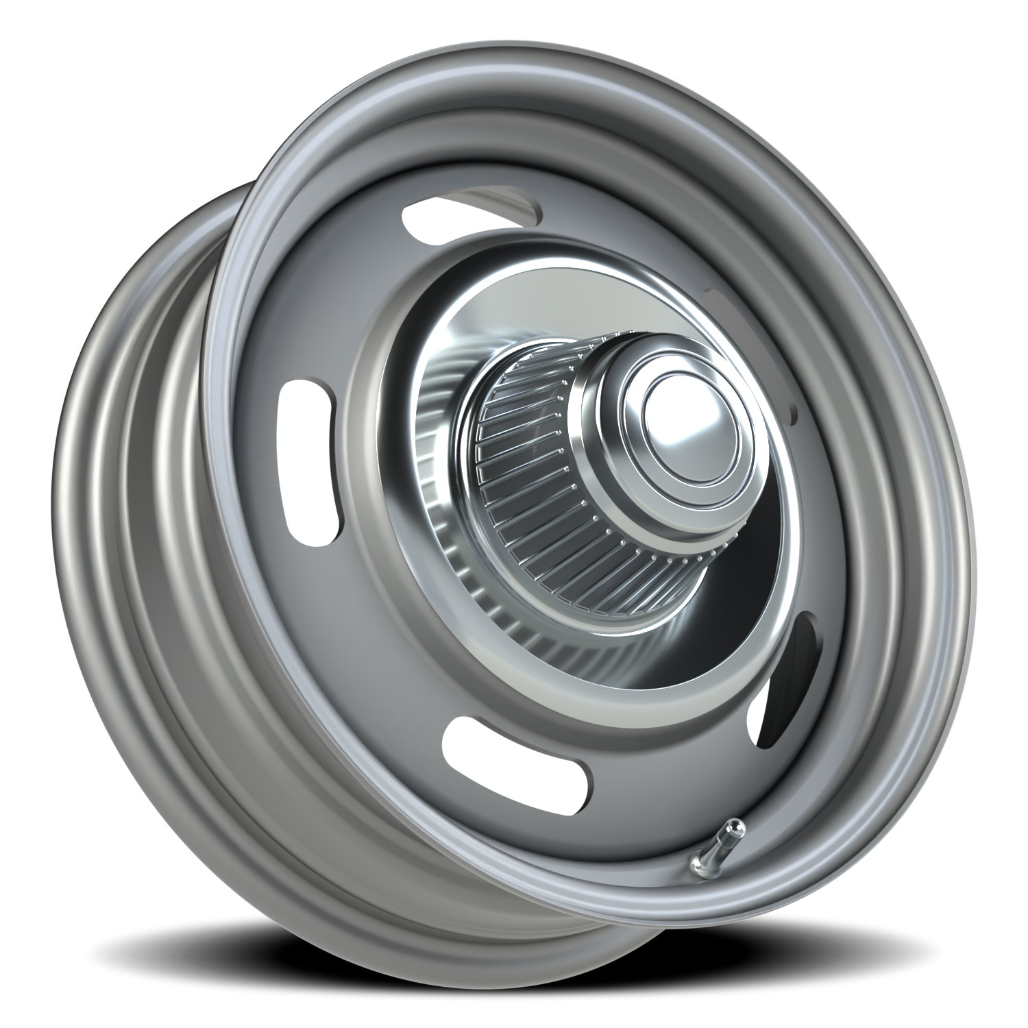 Vision Wheel 55 Silver 15x5 +6 5x114.3mm 81.7mm - Wheelwiz