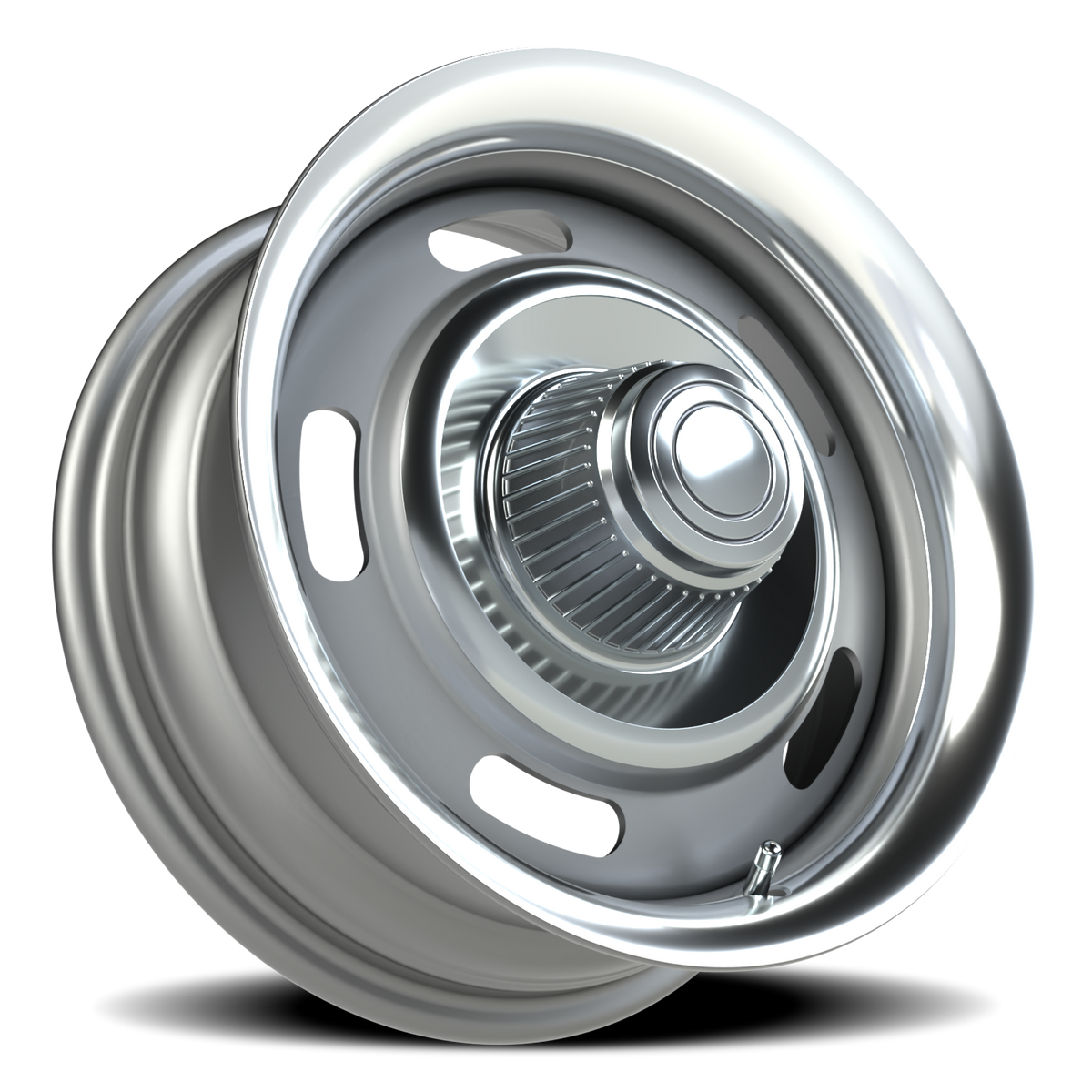 Vision Wheel 55 Silver 15x6 +12 5x120.65mm 81.7mm - Wheelwiz