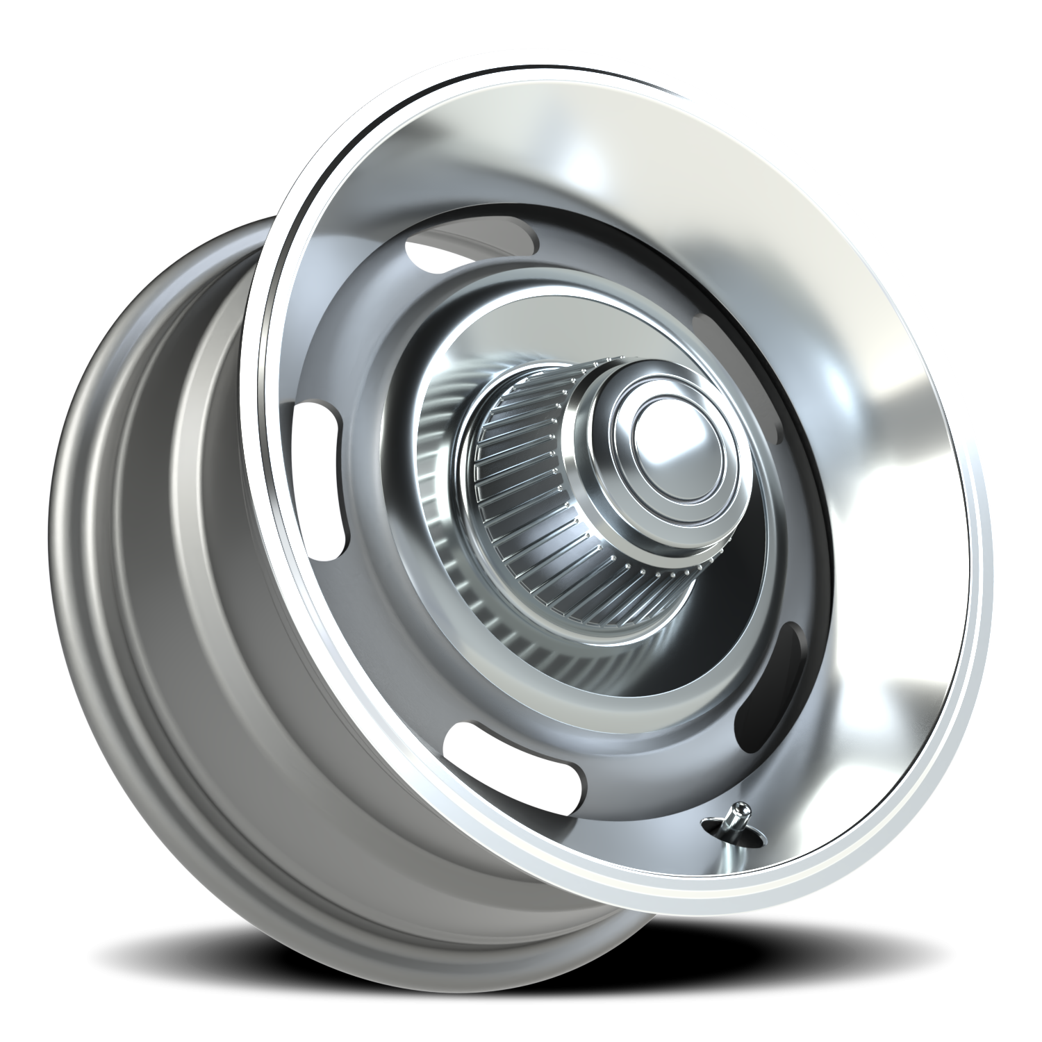 Vision Wheel 55 Silver 15x7 +6 6x139.7mm 108mm - Wheelwiz