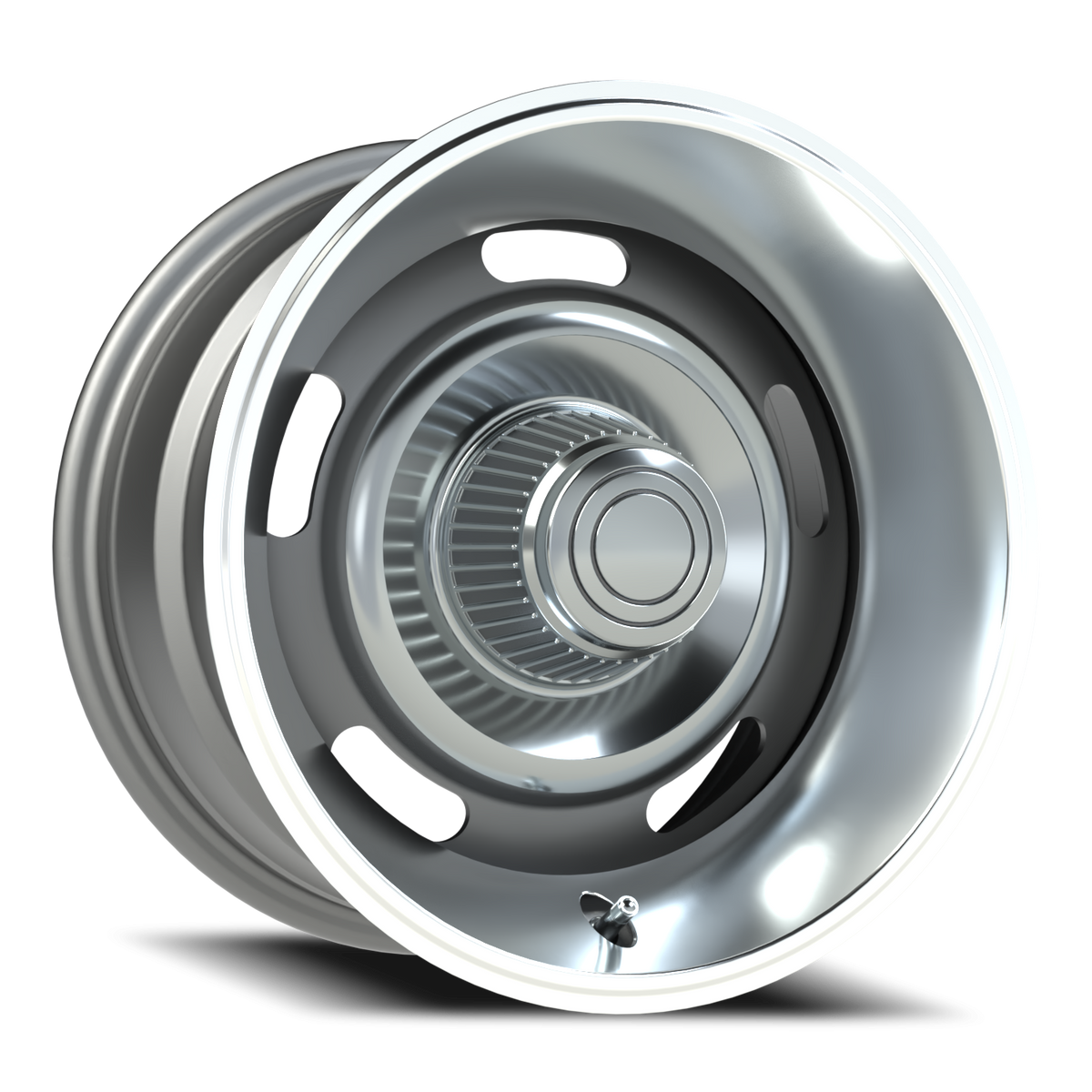 Vision Wheel 55 Silver 15x8 -6 5x120.65mm 81.7mm - Wheelwiz