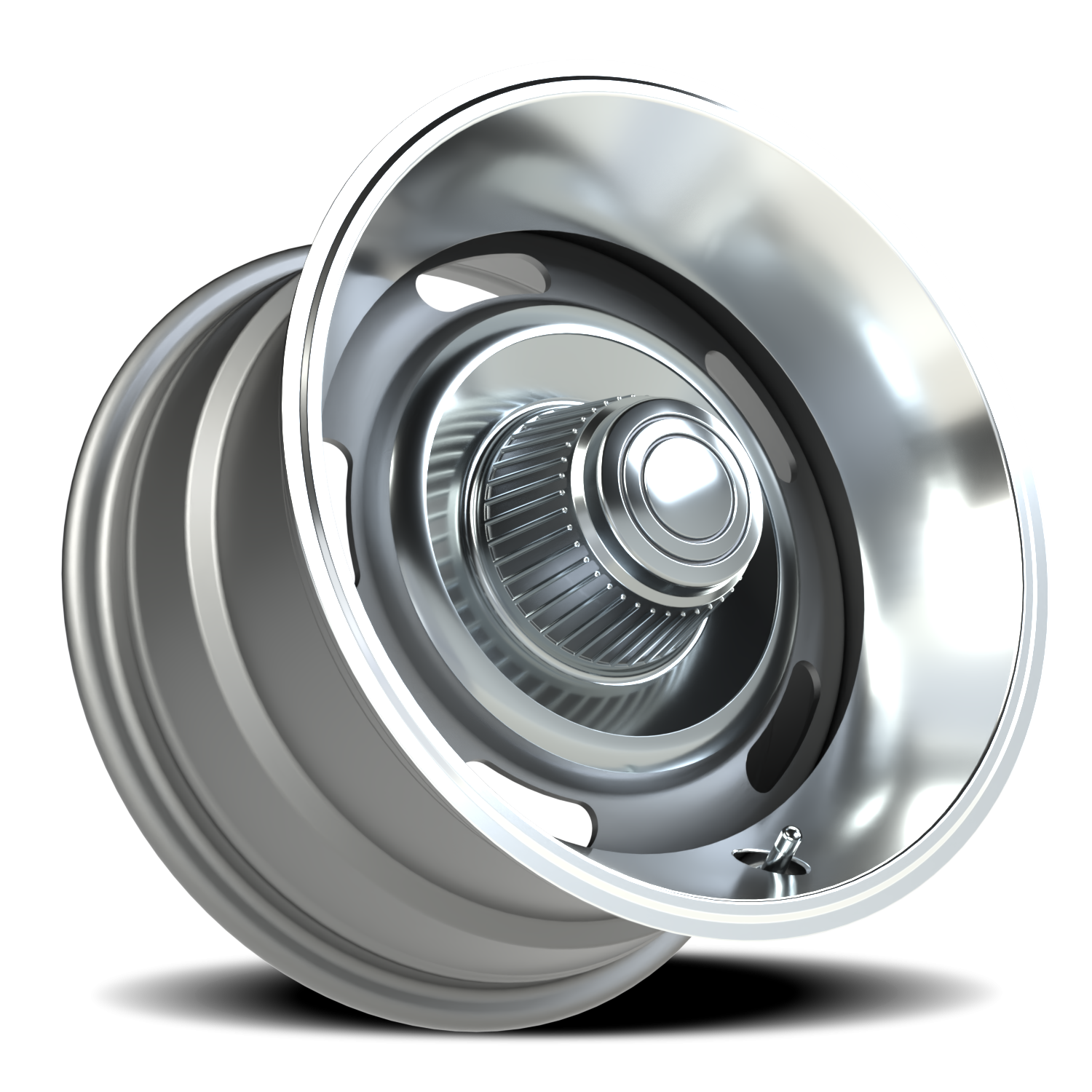 Vision Wheel 55 Silver 15x8 -12 6x139.7mm 108mm - Wheelwiz