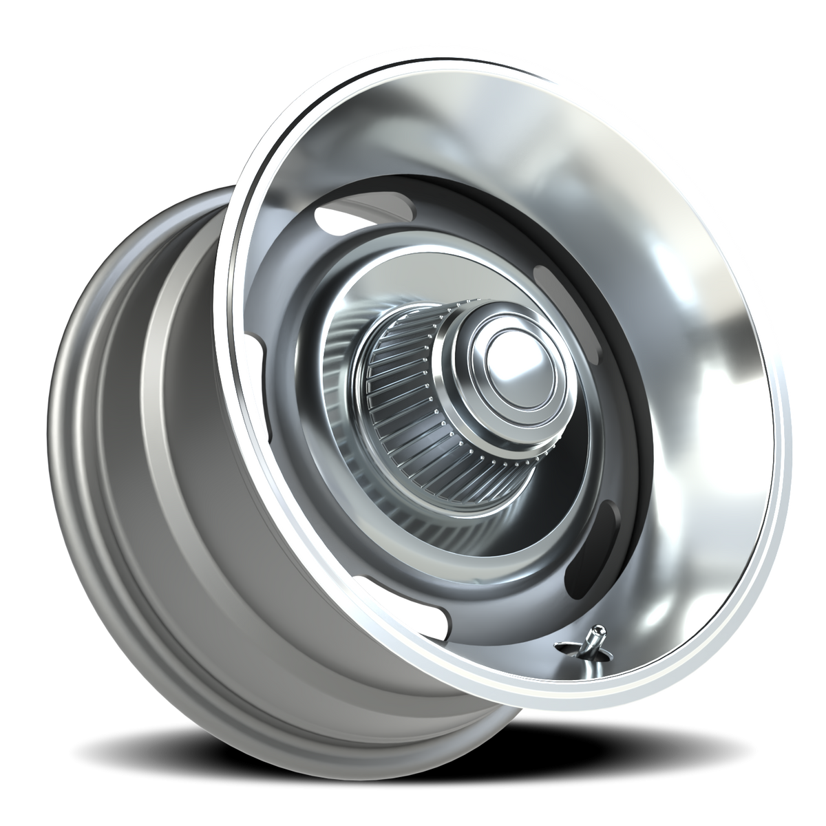 Vision Wheel 55 Silver 15x8 -12 5x139.7mm 108mm - Wheelwiz