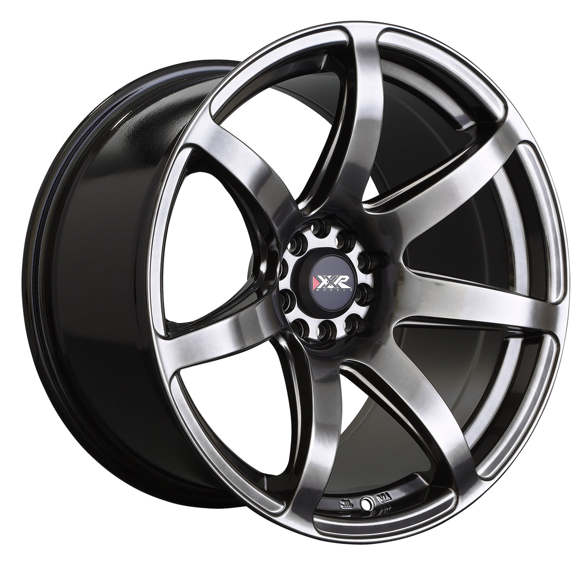 XXR Wheels 560 Chromium Black 18x8.5 +20 5x100|5x114.3 73.1mm - Wheelwiz