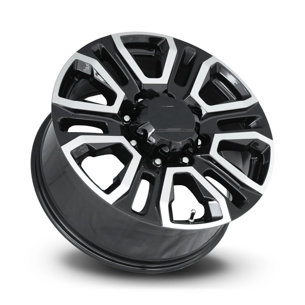 Factory Reproductions FR 275 Black Machine Face 20x8.5 +47 8x180mm 124.1mm