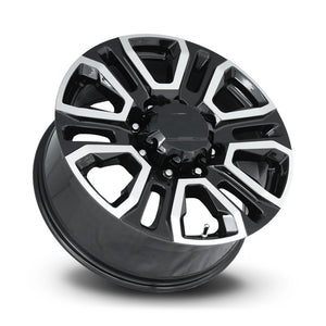 Factory Reproductions FR 275 Black Machine Face 20x8.5 +47 8x180mm 124.1mm