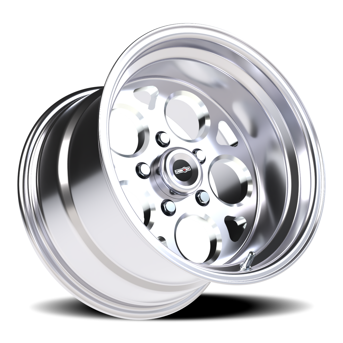 Vision Wheel 561 Polished 15x10 -25 5x120.65mm 83.1mm - Wheelwiz
