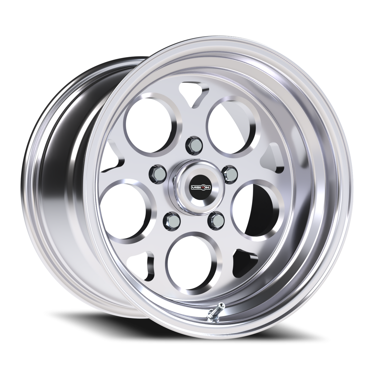 Vision Wheel 561 Polished 15x10 0 5x114.3mm 83.1mm - Wheelwiz