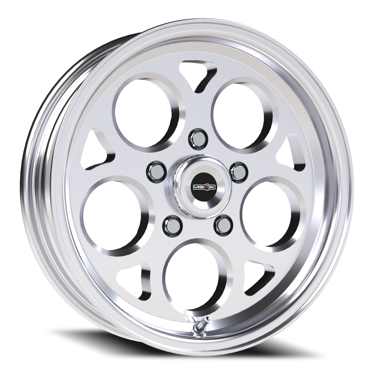 Vision Wheel 561 Polished 15x4 -19 5x120.65mm 83.1mm - Wheelwiz