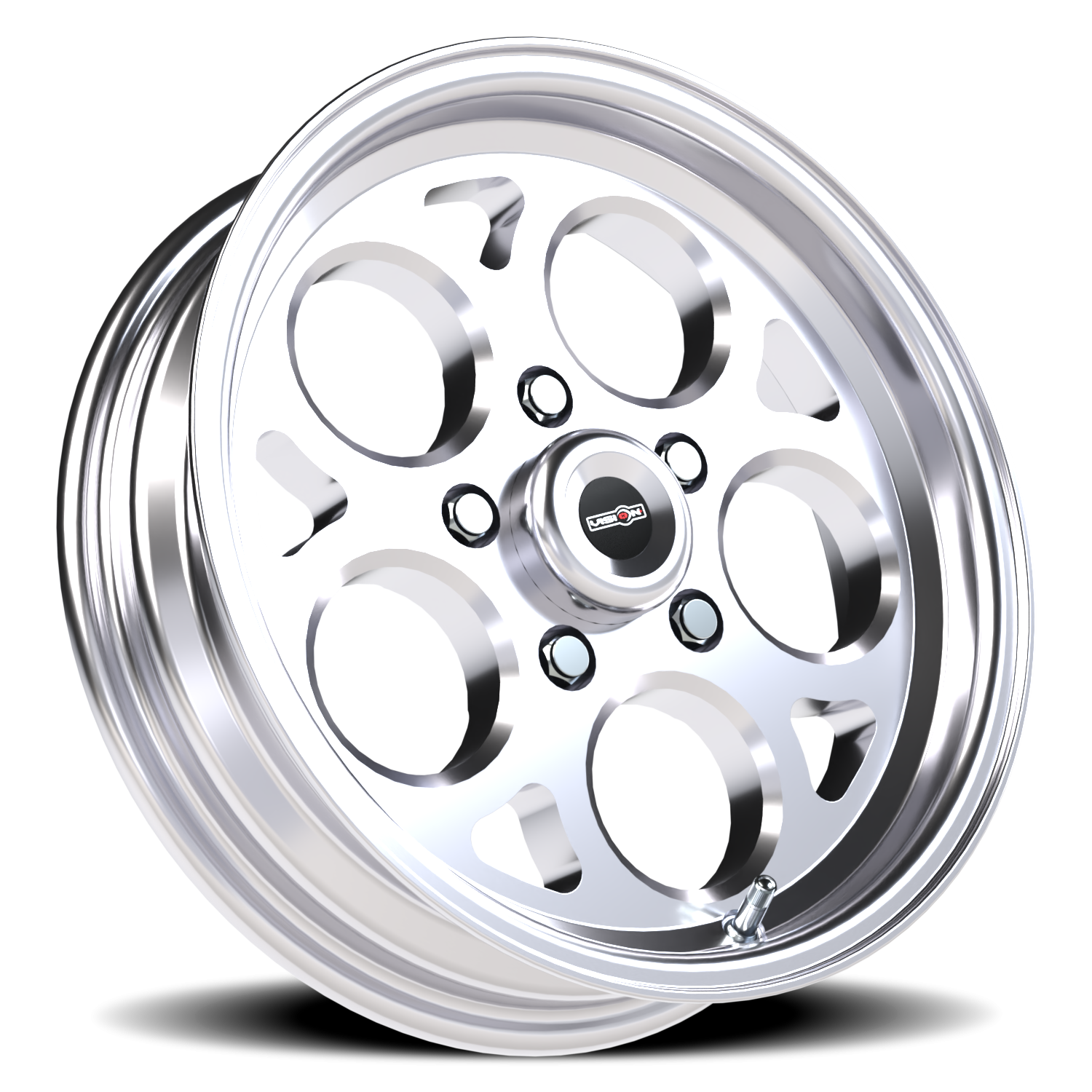 Vision Wheel 561 Polished 15x4 -19 5x114.3mm 83.1mm - Wheelwiz