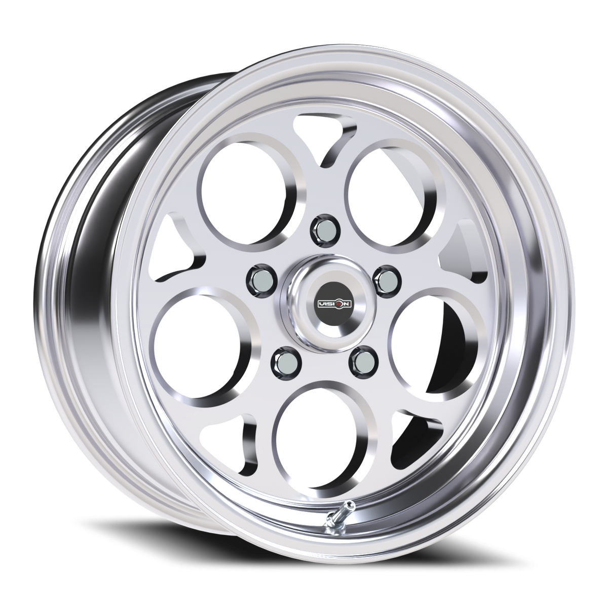 Vision Wheel 561 Polished 15x7 0 5x120.65mm 83.1mm - Wheelwiz