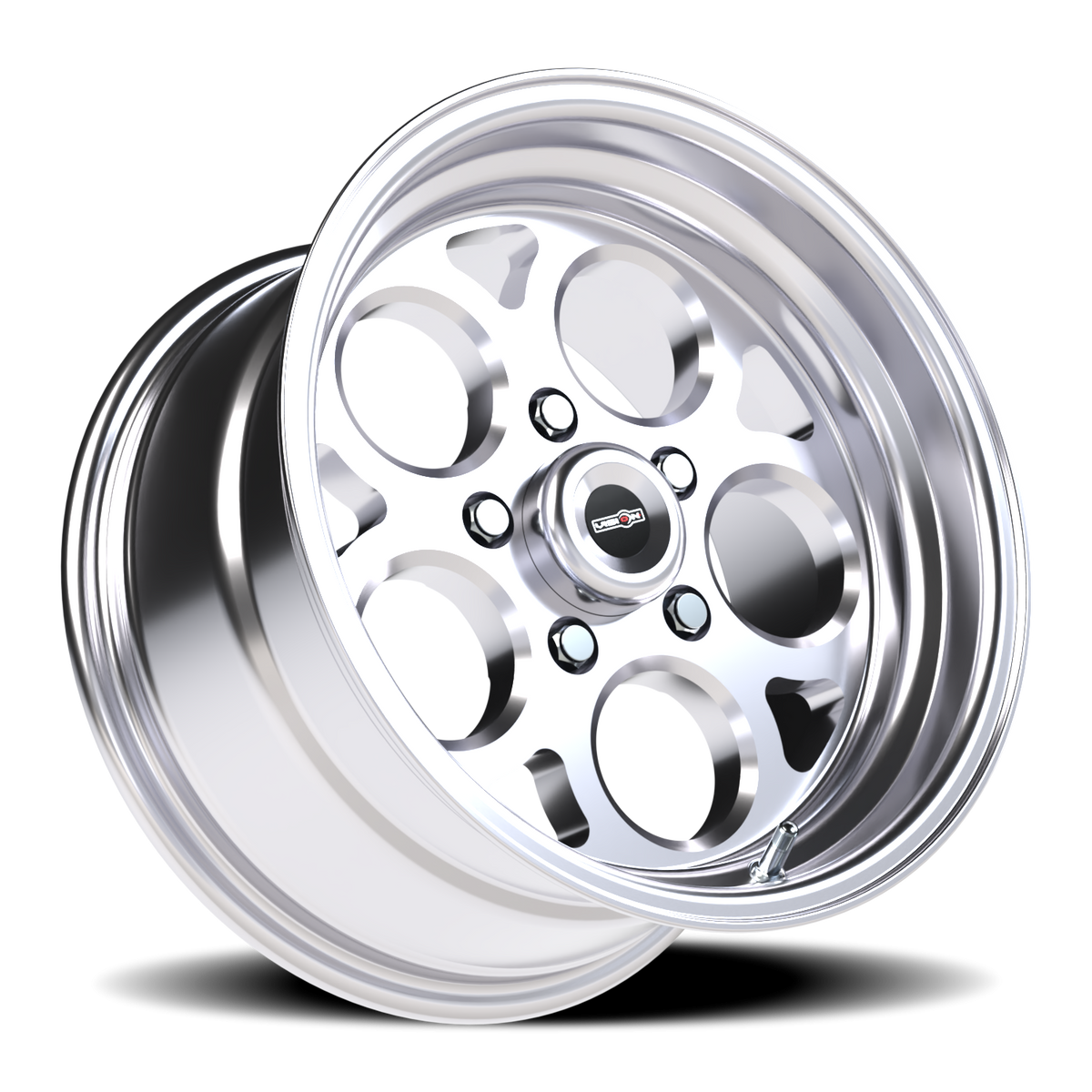 Vision Wheel 561 Polished 15x8 0 5x120.65mm 83.1mm - Wheelwiz