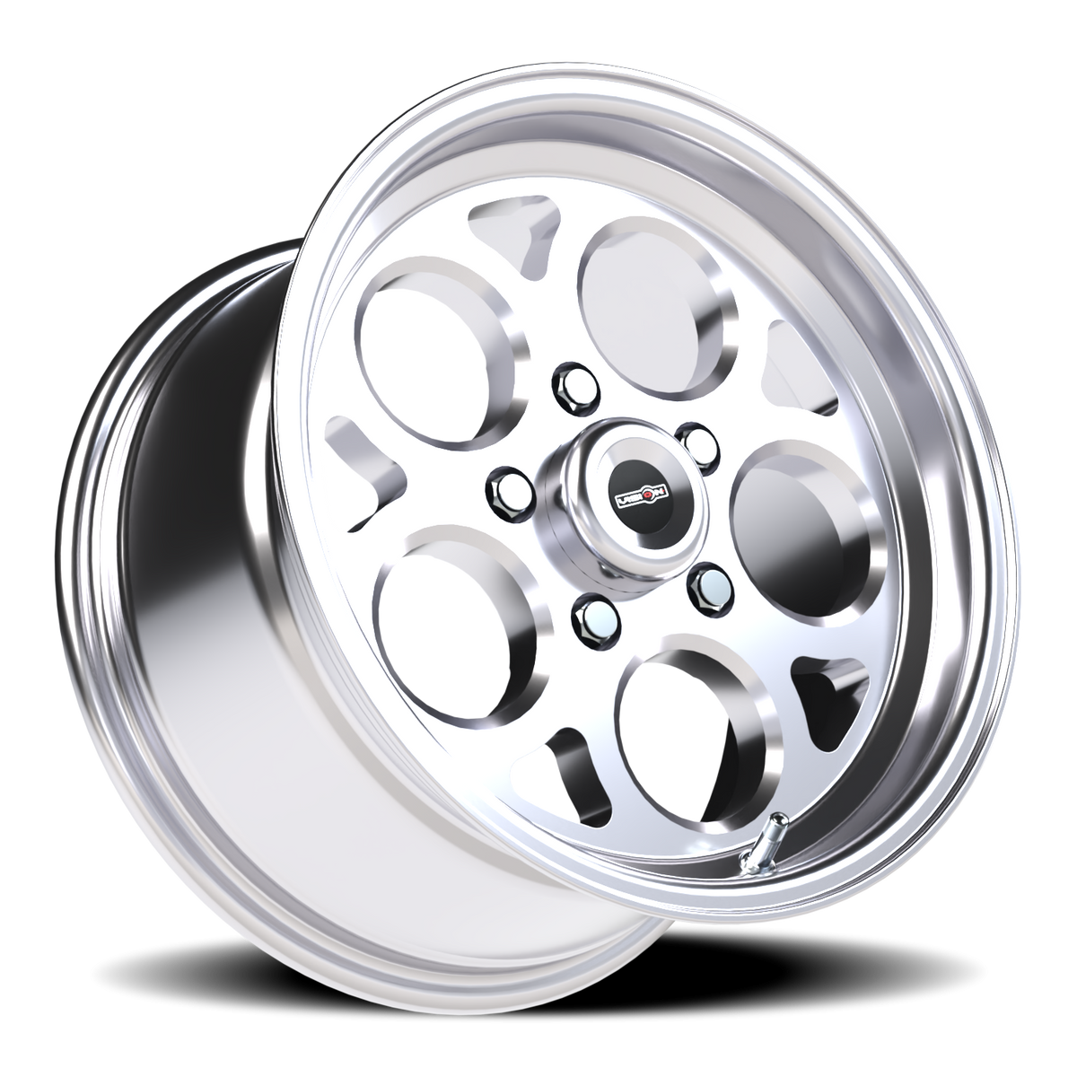 Vision Wheel 561 Polished 15x8 +27 5x120.65mm 83.1mm - Wheelwiz