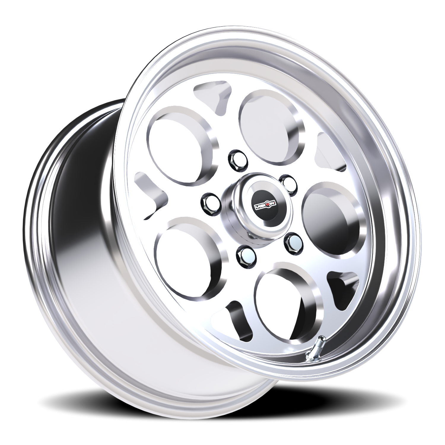 Vision Wheel 561 Polished 15x8 +27 5x120.65mm 83.1mm - Wheelwiz