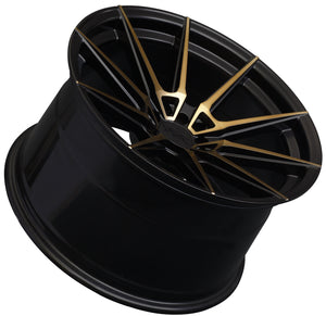 XXR Wheels 567 Bronze & Black 18x9.5 +38 5x100|5x114.3 73.1mm - Wheelwiz