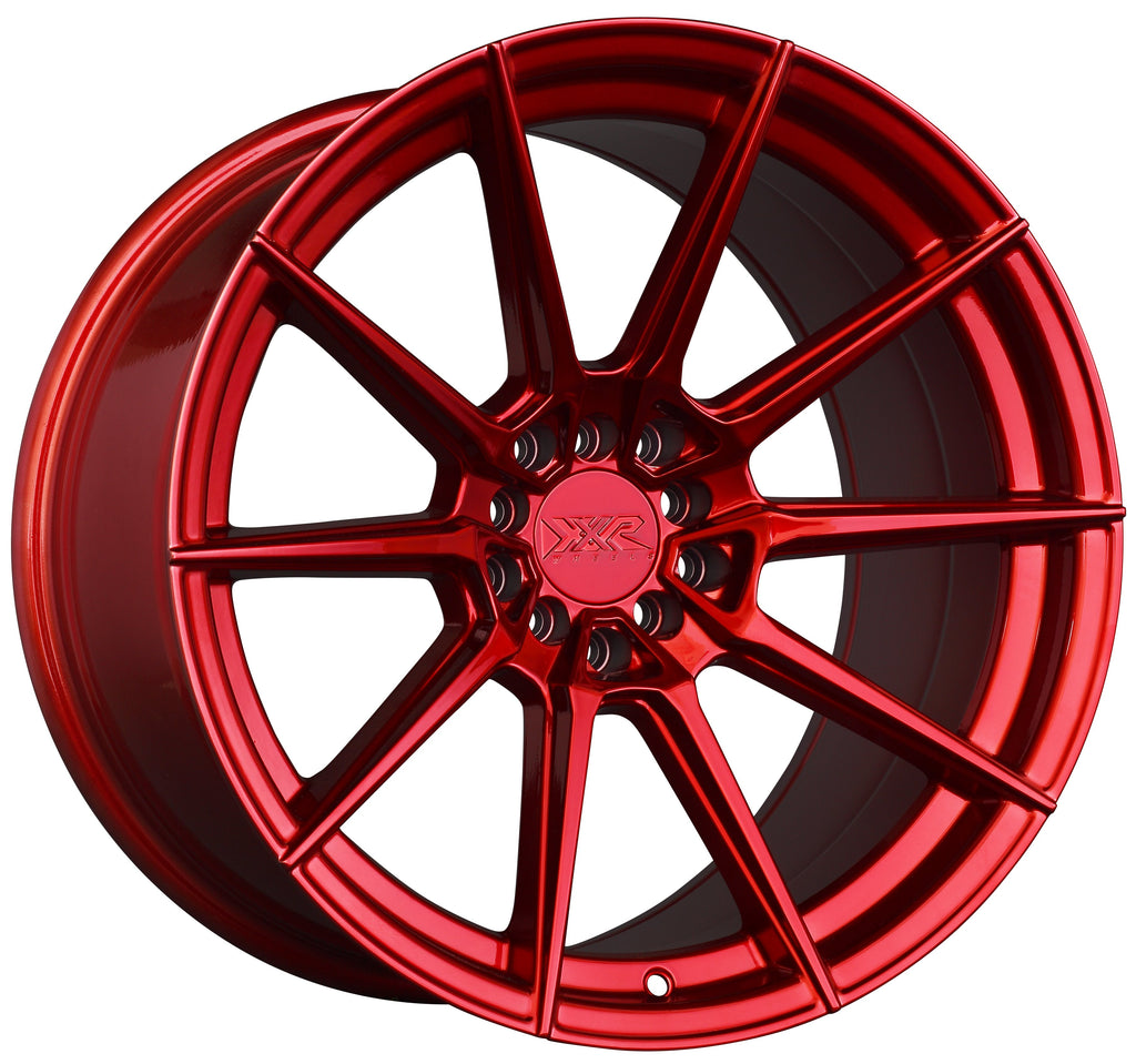 XXR Wheels 567 Candy Red 18x8.5 +35 5x100|5x114.3 73.1mm– Wheelwiz