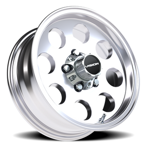 Vision Wheel 56VT Polished 14x5.5 0 5x114.3mm 83mm - Wheelwiz