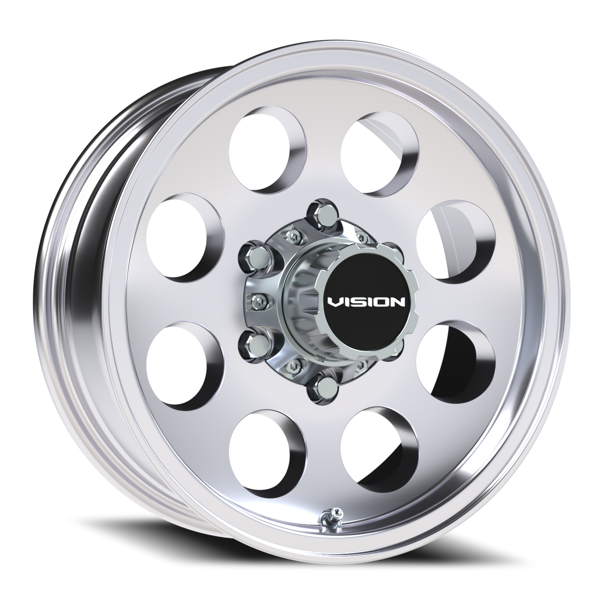 Vision Wheel 56VT Polished 15x6 0 6x139.7mm 108mm - Wheelwiz