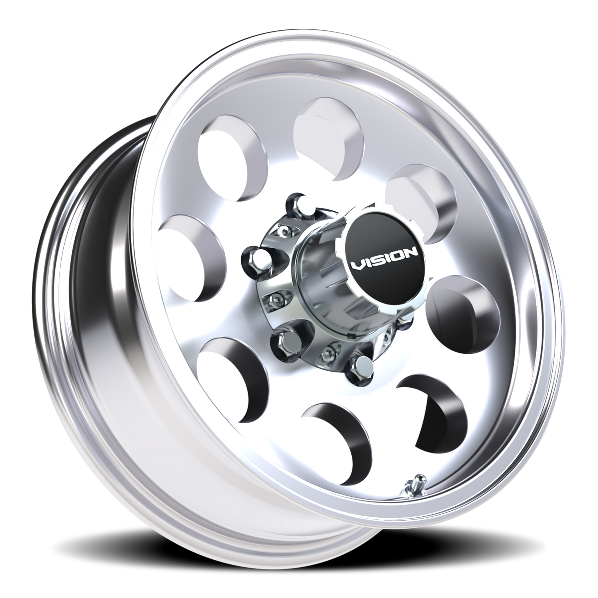 Vision Wheel 56VT Polished 15x6 0 6x139.7mm 108mm - Wheelwiz