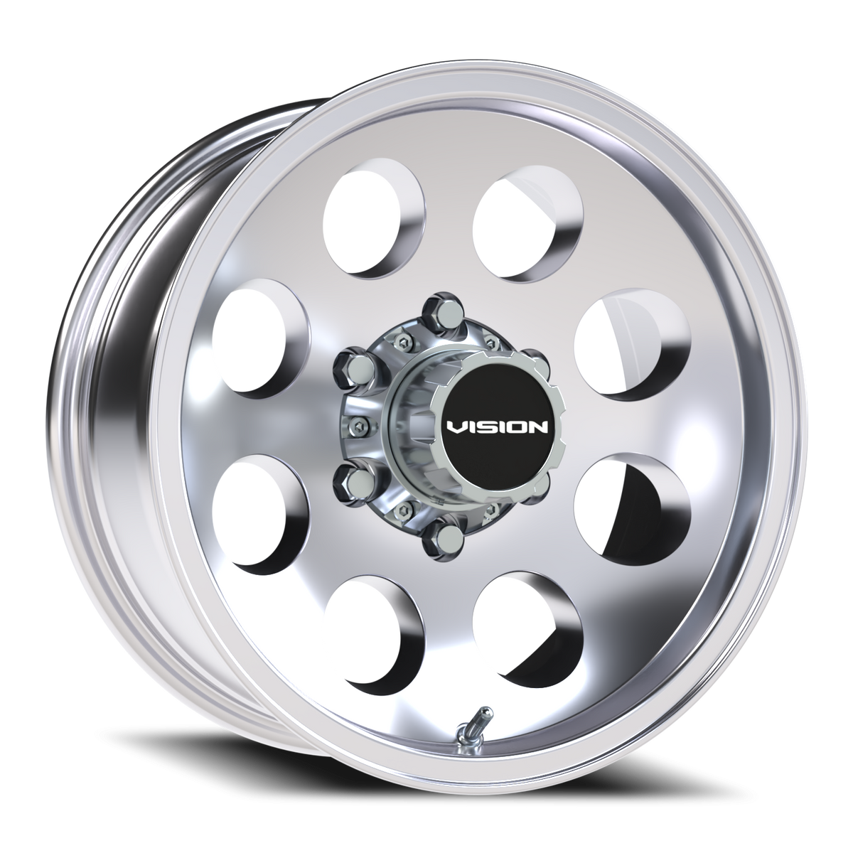 Vision Wheel 56VT Polished 16x7 -12 6x139.7mm 108mm - Wheelwiz