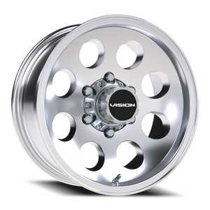 Vision Wheel 56VT Polished 16x7 -12 6x139.7mm 108mm - Wheelwiz