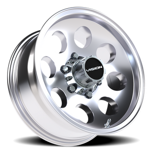 Vision Wheel 56VT Polished 16x7 -12 6x139.7mm 108mm - Wheelwiz