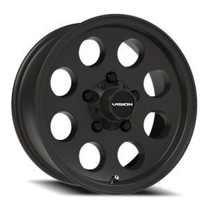 Vision Wheel 56VT Satin Black 15x6 0 5x114.3mm 83mm - Wheelwiz