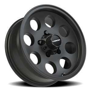 Vision Wheel 56VT Satin Black 15x6 0 5x114.3mm 83mm - Wheelwiz