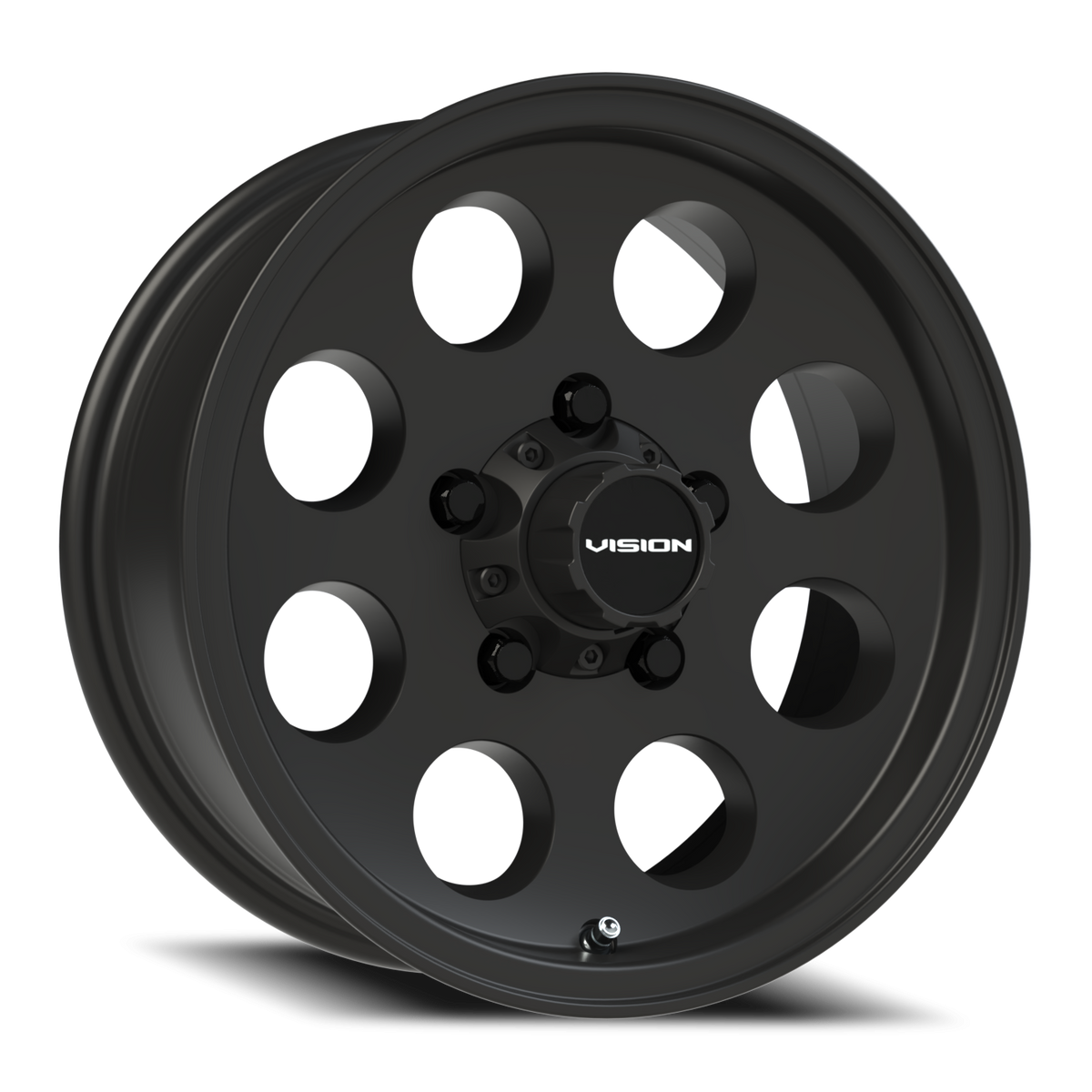 Vision Wheel 56VT Satin Black 15x6 0 5x127mm 83mm - Wheelwiz