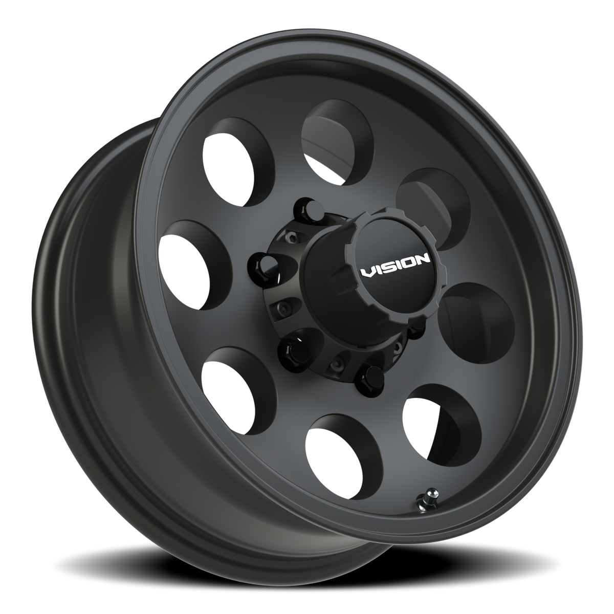Vision Wheel 56VT Satin Black 15x6 0 6x139.7mm 108mm - Wheelwiz