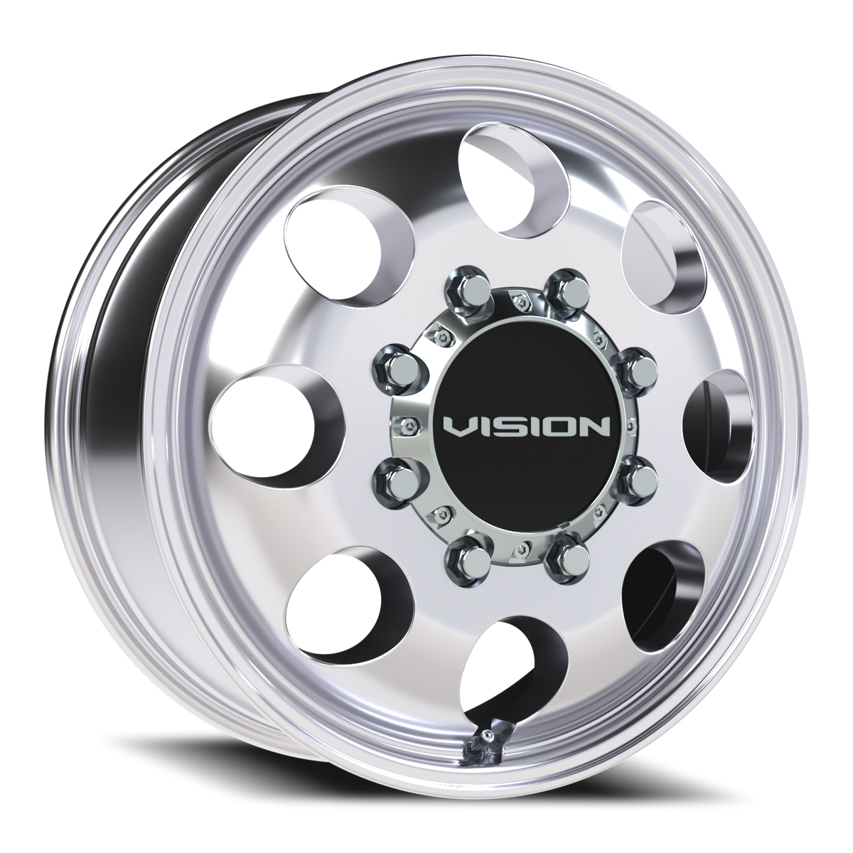 Vision Wheel 56 Polished 20x8.25 +115 8x165.1mm 121.4mm - Wheelwiz