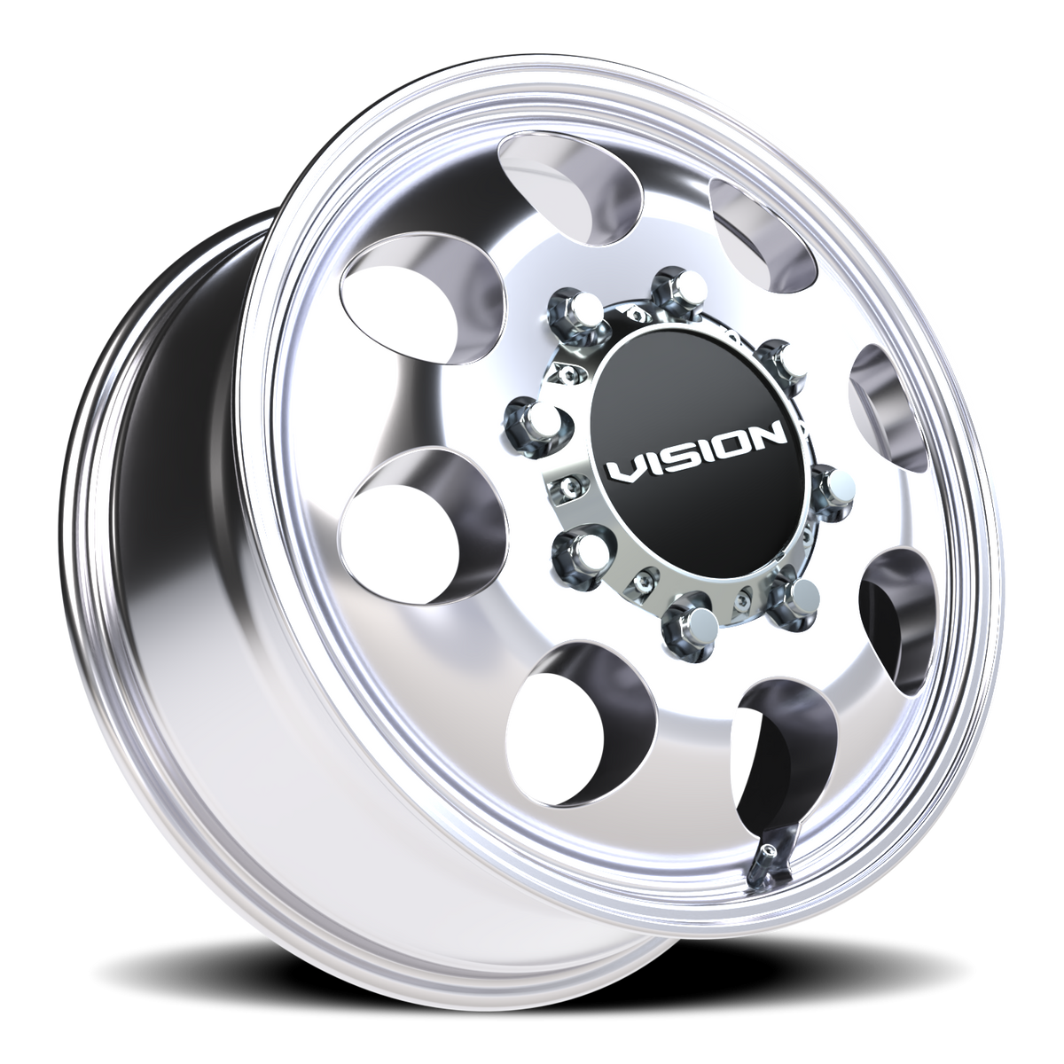 Vision Wheel 56 Polished 20x8.25 +115 8x165.1mm 121.4mm - Wheelwiz