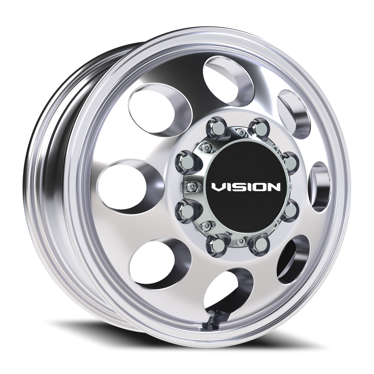 Vision Wheel 56 Polished 16x6 +115 8x170mm 125.2mm - Wheelwiz