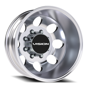 Vision Wheel 56 Polished 20x8.25 -184 8x210mm 154.2mm - Wheelwiz