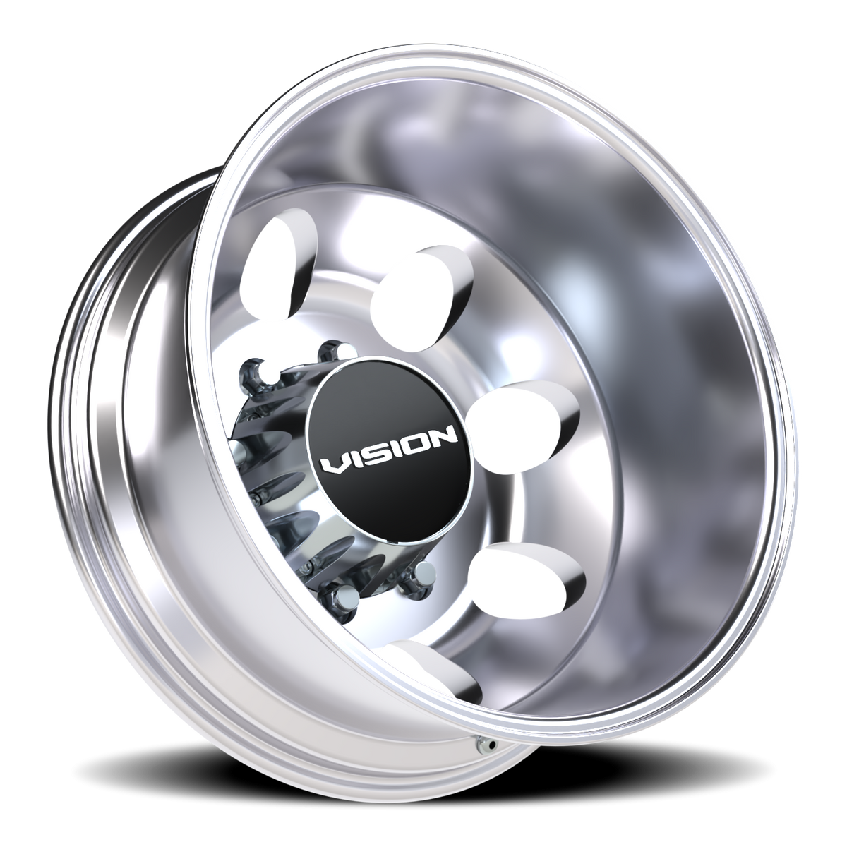 Vision Wheel 56 Polished 20x8.25 -184 8x210mm 154.2mm - Wheelwiz