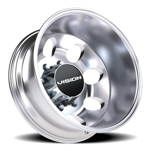 Vision Wheel 56 Polished 20x8.25 -184 8x210mm 154.2mm - Wheelwiz