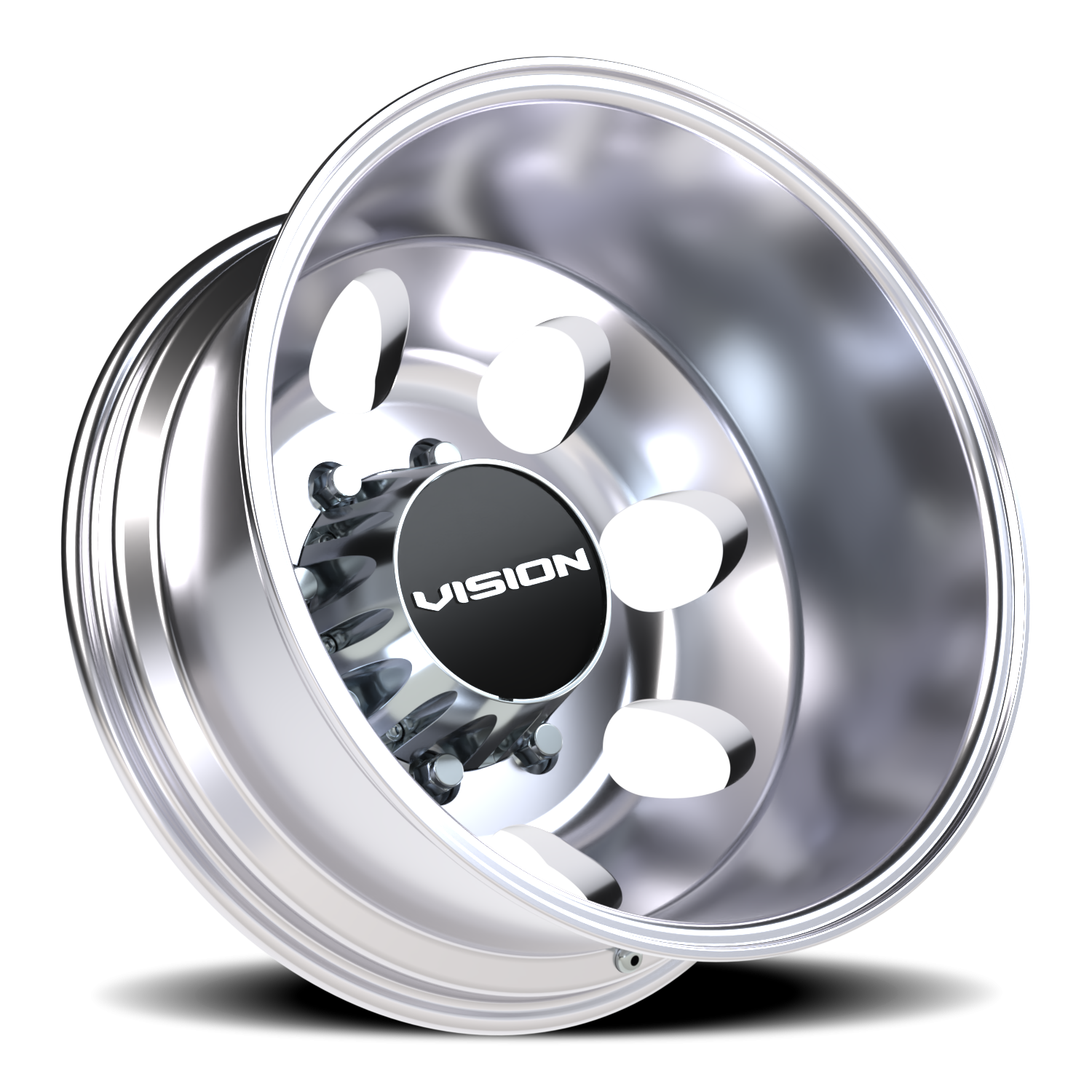 Vision Wheel 56 Polished 20x8.25 -184 8x165.1mm 121.4mm - Wheelwiz