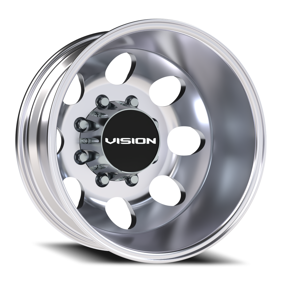 Vision Wheel 56 Polished 20x8.25 -184 8x165.1mm 116.8mm - Wheelwiz
