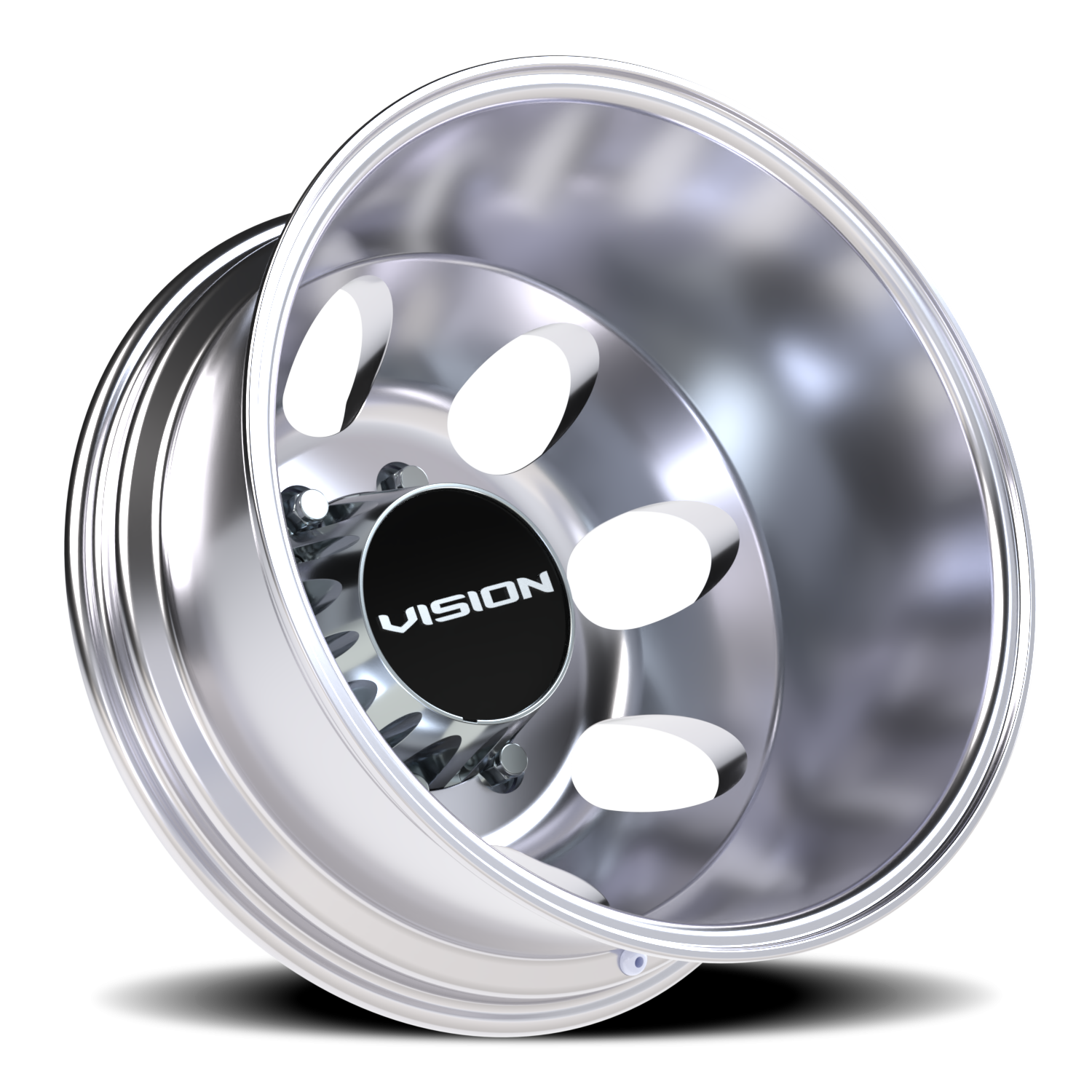 Vision Wheel 56 Polished 20x8.25 -232 8x165.1mm 116.8mm - Wheelwiz
