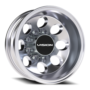 Vision Wheel 56 Polished 16x6 -137 8x170mm 125.2mm - Wheelwiz