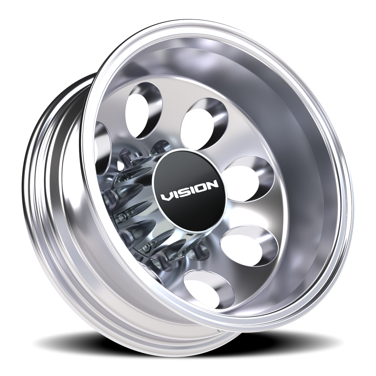 Vision Wheel 56 Polished 16x6 -137 8x170mm 125.2mm - Wheelwiz