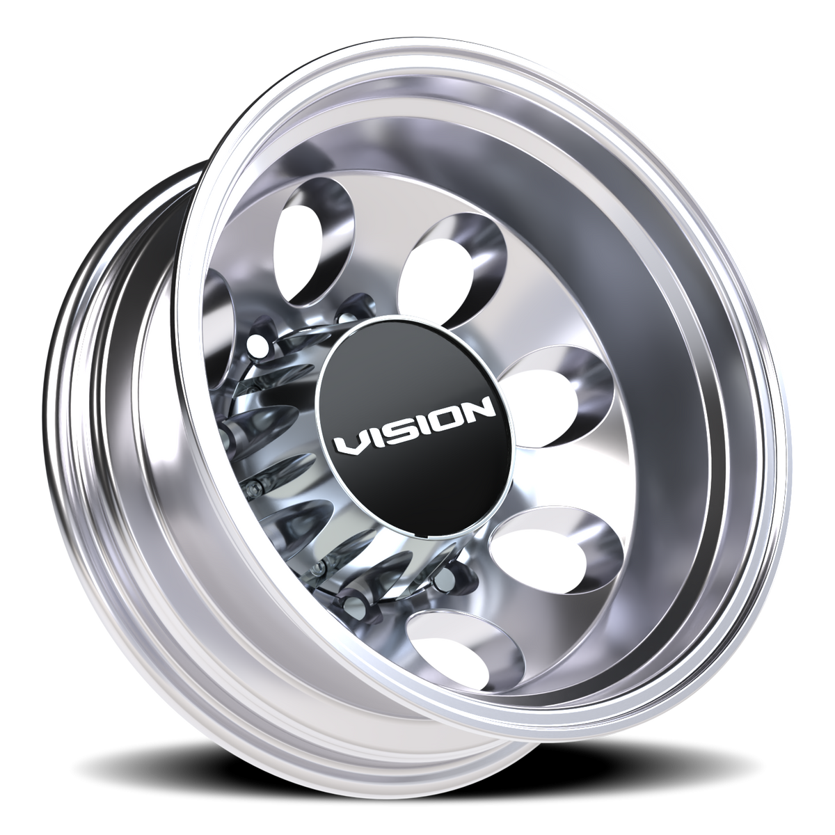 Vision Wheel 56 Polished 17x6.5 -143 8x170mm 125.2mm - Wheelwiz