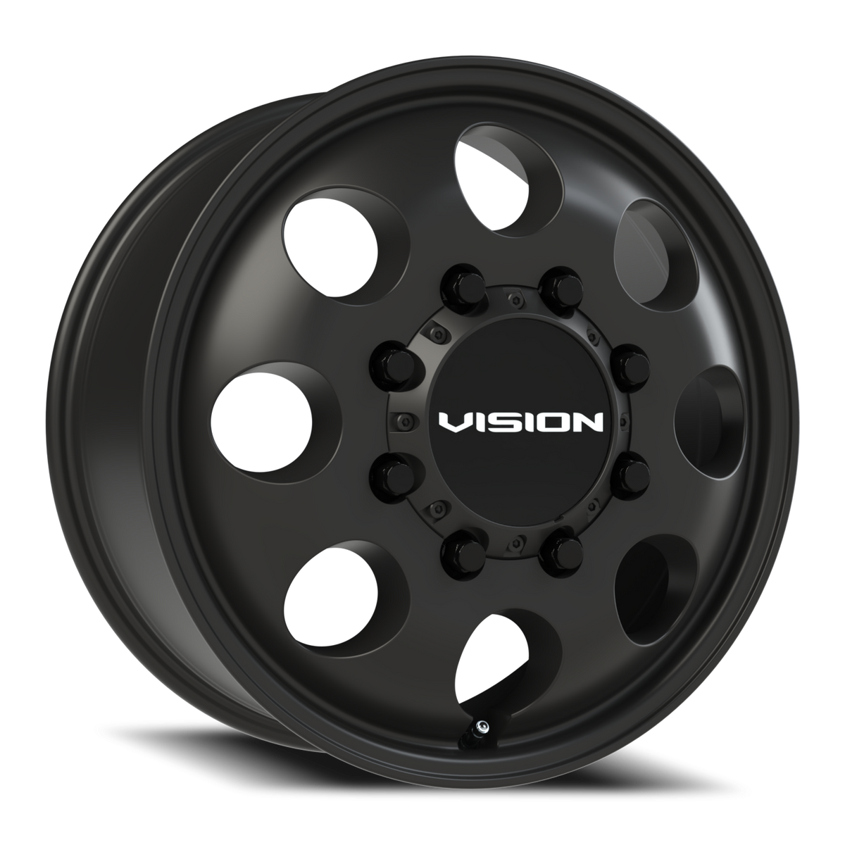 Vision Wheel 56 Satin Black 20x8.25 +115 8x165.1mm 116.8mm - Wheelwiz