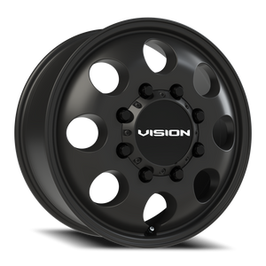 Vision Wheel 56 Satin Black 20x8.25 +115 8x165.1mm 116.8mm - Wheelwiz