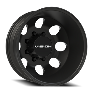 Vision Wheel 56 Satin Black 20x8.25 -184 8x170mm 125.2mm - Wheelwiz