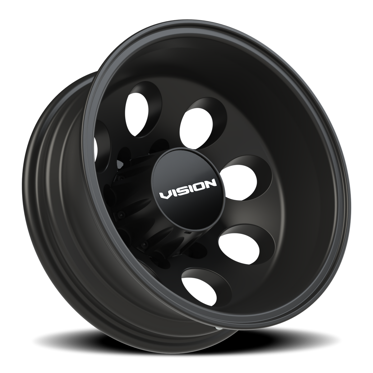 Vision Wheel 56 Satin Black 16x6 -137 8x170mm 125.2mm - Wheelwiz