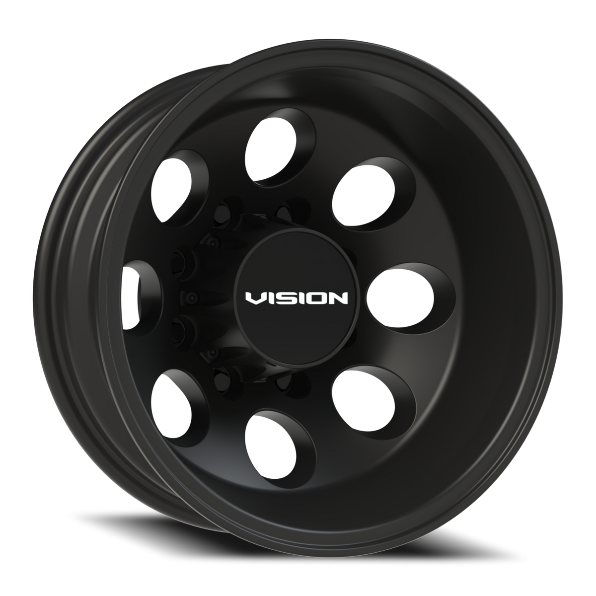 Vision Wheel 56 Satin Black 16x6 -137 8x165.1mm 125.2mm - Wheelwiz
