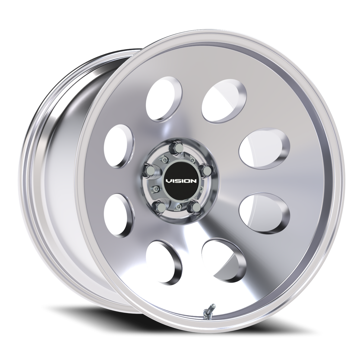 Vision Wheel 56 Polished 20x12 -44 5x127mm 78.1mm - Wheelwiz