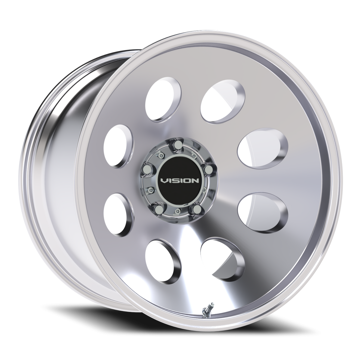 Vision Wheel 56 Polished 20x12 -44 5x139.7mm 108mm - Wheelwiz